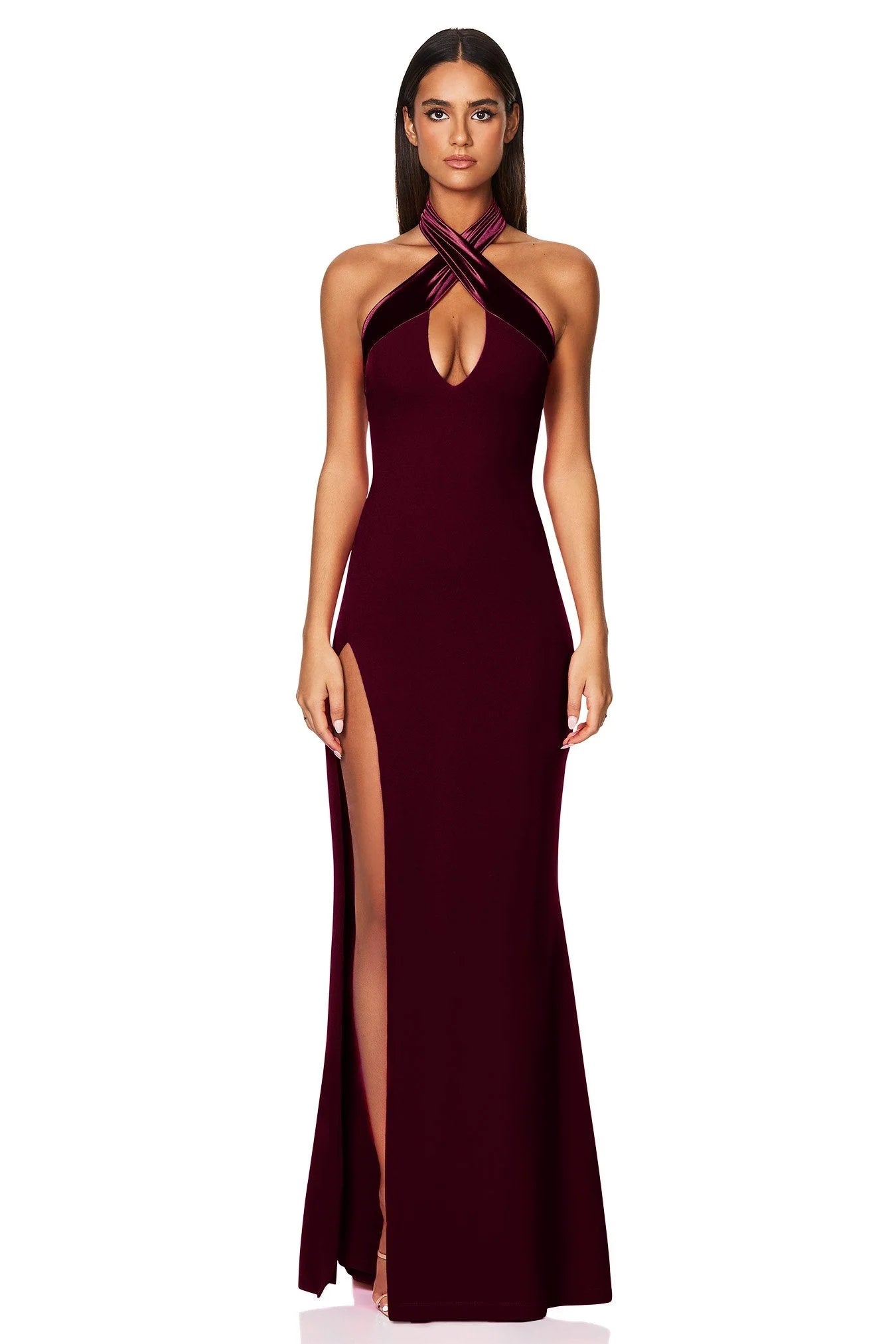 Renaissance Gown in Wine