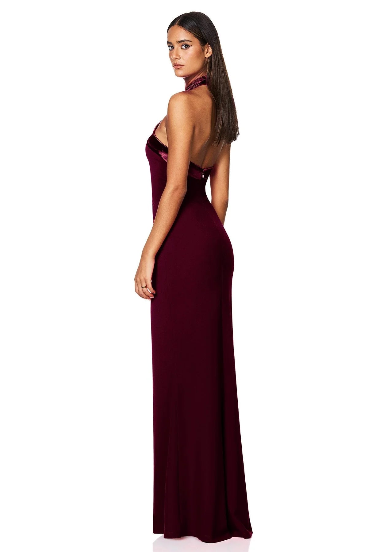 Renaissance Gown in Wine